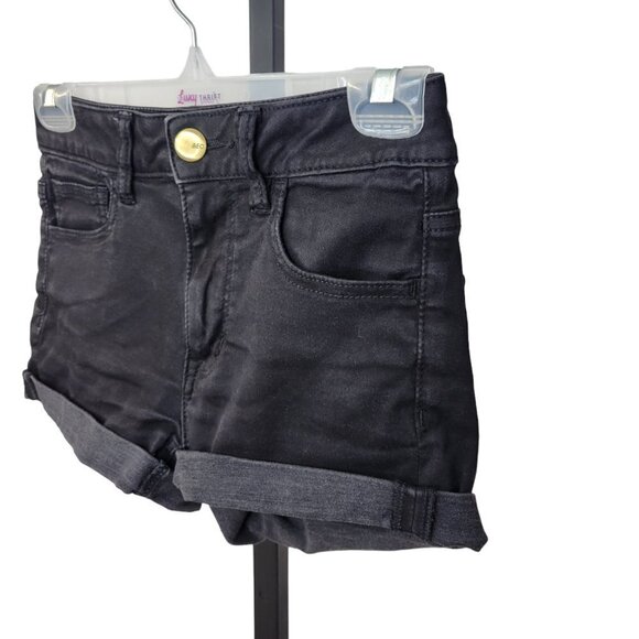 American eagle high rise  shortie denim shorts - Picture 2 of 4